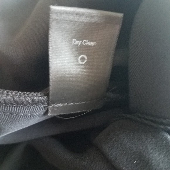 NWT Rozae Nichols Black Straight Leg Dress Pants Trousers Size 8 - Picture 4 of 10